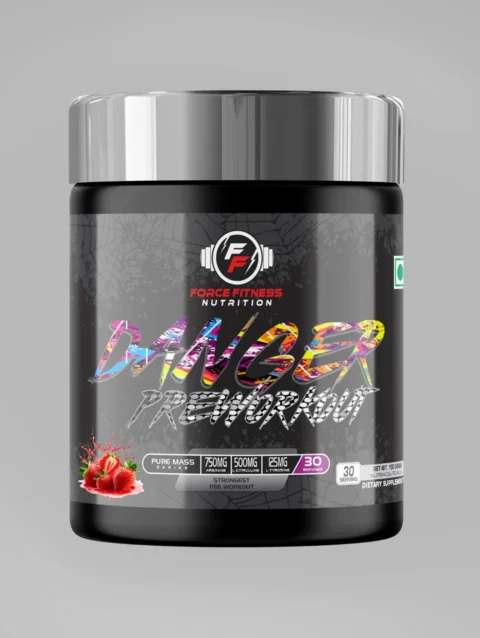 Force Fitness Nutrition Danger Preworkout – Strawberry 150gm