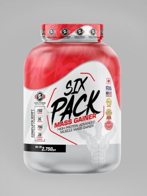Force Fitness Nutrition Six Pack Mass Gainer 2750gm