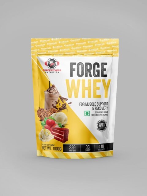 Force Fitness Nutrition Forge Whey Protein Pouch 1000gm